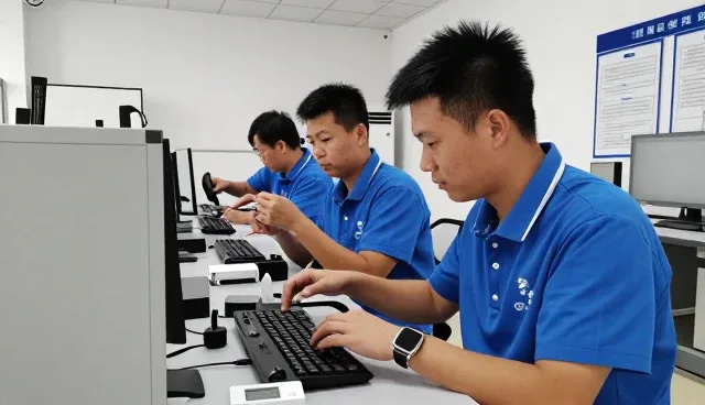 办公场所中的技术研发优势展示